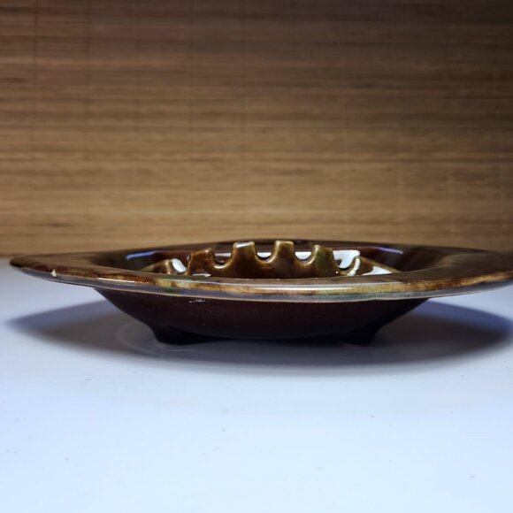 Beauce Pottery Ashtray Quebec Pottery Vintage 1970s 712-A Mid Century Modern - Picture 7 of 10